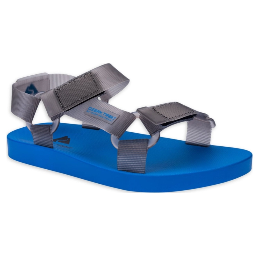 OZARK TRAIL Men's New Blue Gray Adjustable Adventure Sandals